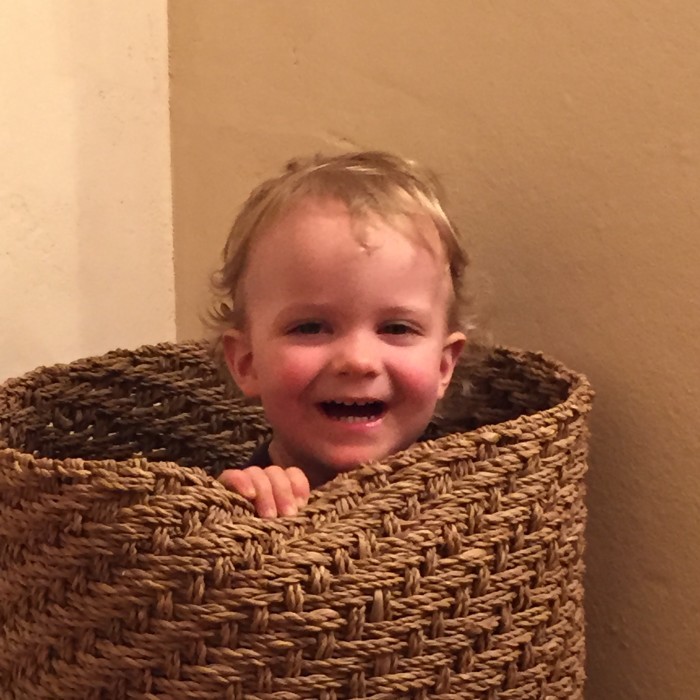 Grandson emerging from a pattern of wholeness!